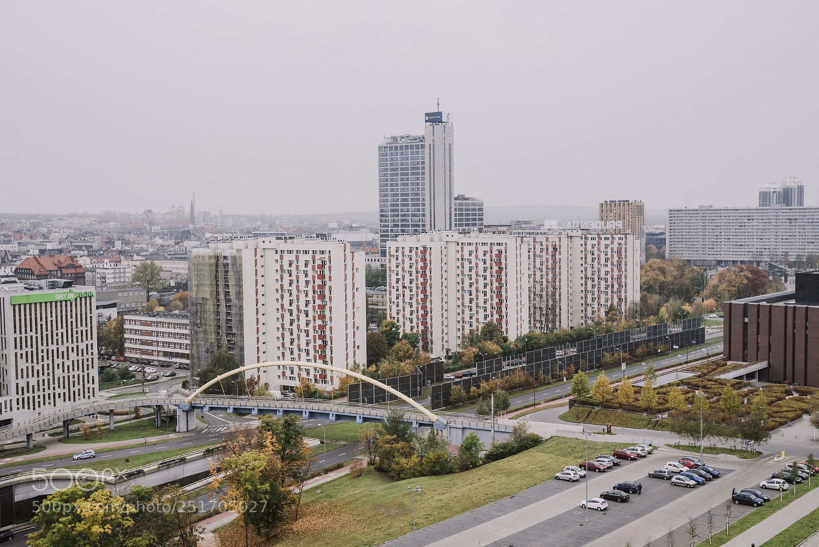 Panasonic Lumix DMC-GX7 sample photo. Katowice - a view photography