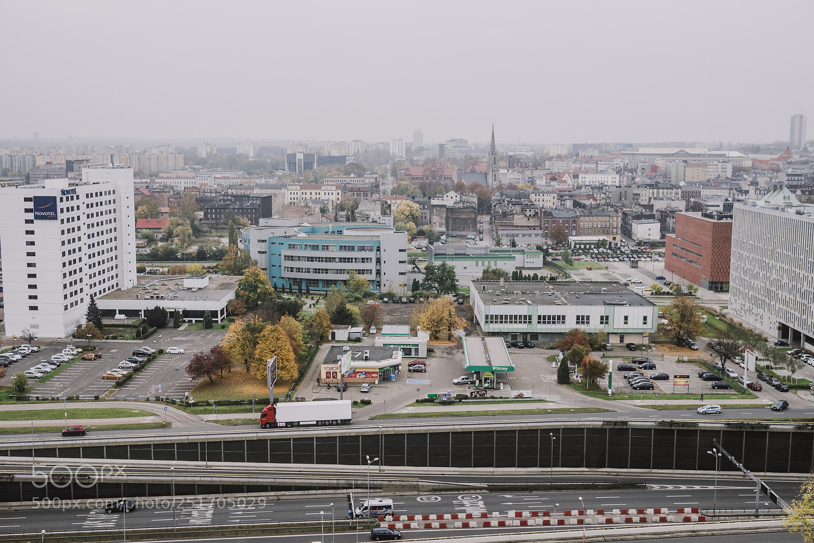 Panasonic Lumix DMC-GX7 sample photo. Katowice - a view photography