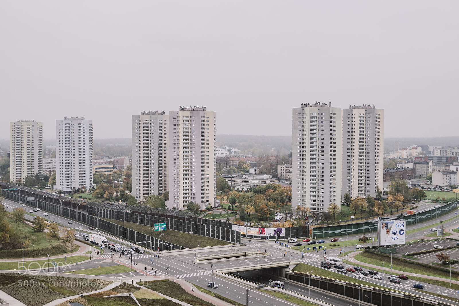 Panasonic Lumix DMC-GX7 sample photo. Katowice - a view photography