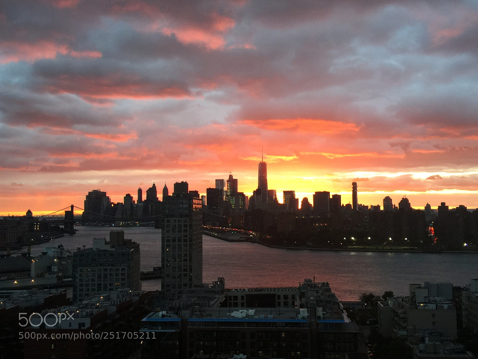 Apple iPhone 6 Plus sample photo. New york sunset groove photography