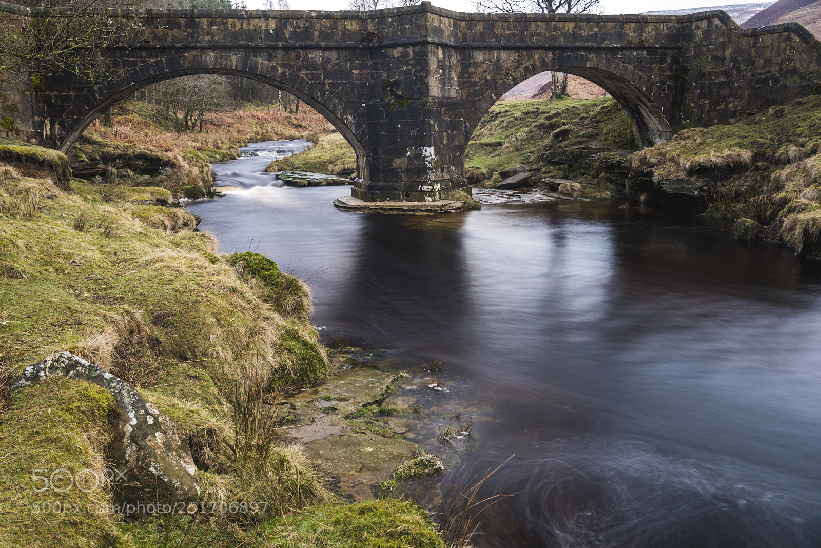 Nikon D810 sample photo. Slippery stones bridge photography