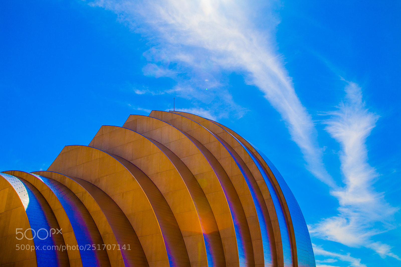 Canon EOS 5D Mark II sample photo. Kauffman centre photography
