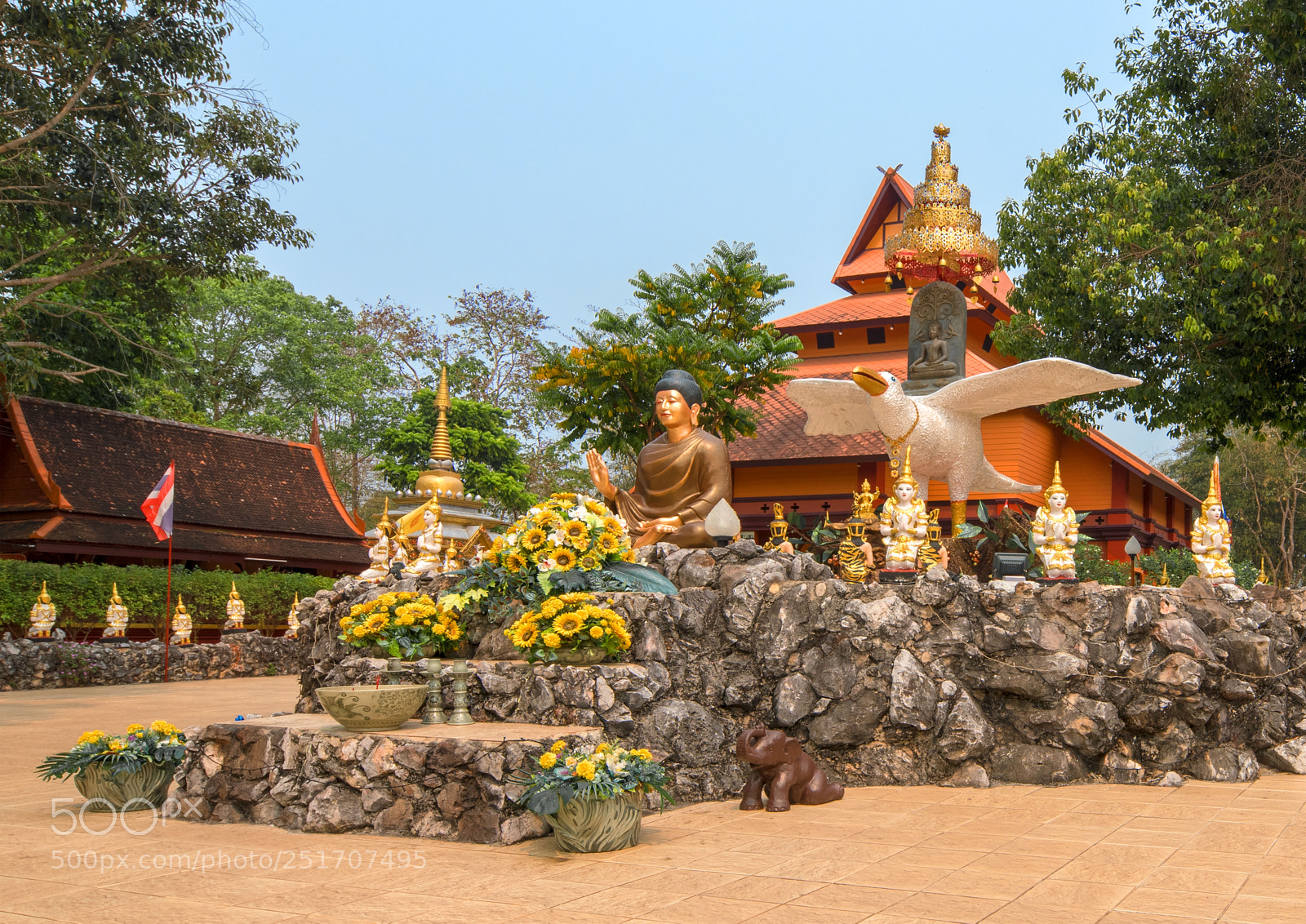 Nikon D850 sample photo. Wat wiang ka long photography