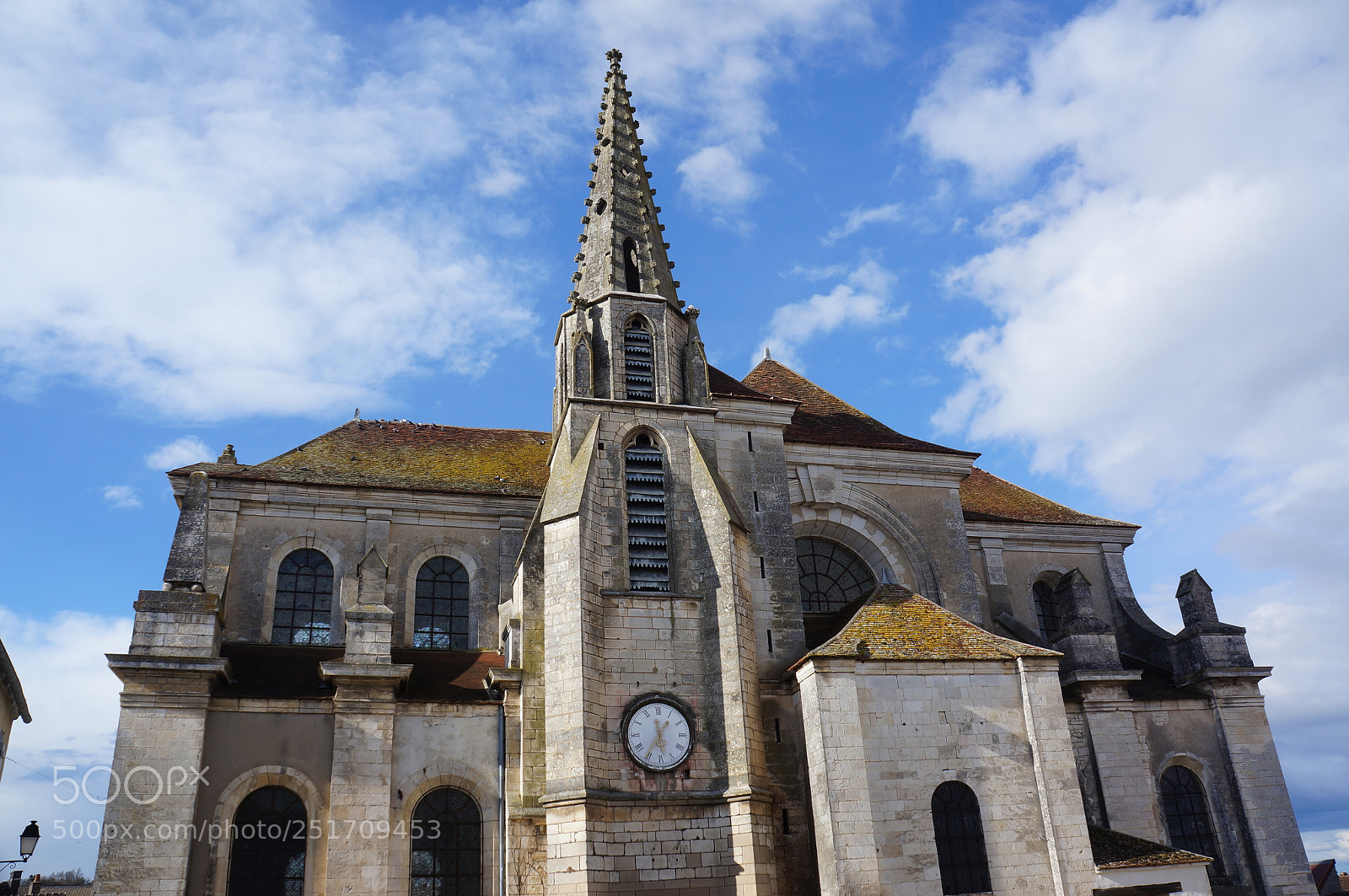 Sony Alpha NEX-5N sample photo. Église saint-christophe de coulanges-la-vineuse photography