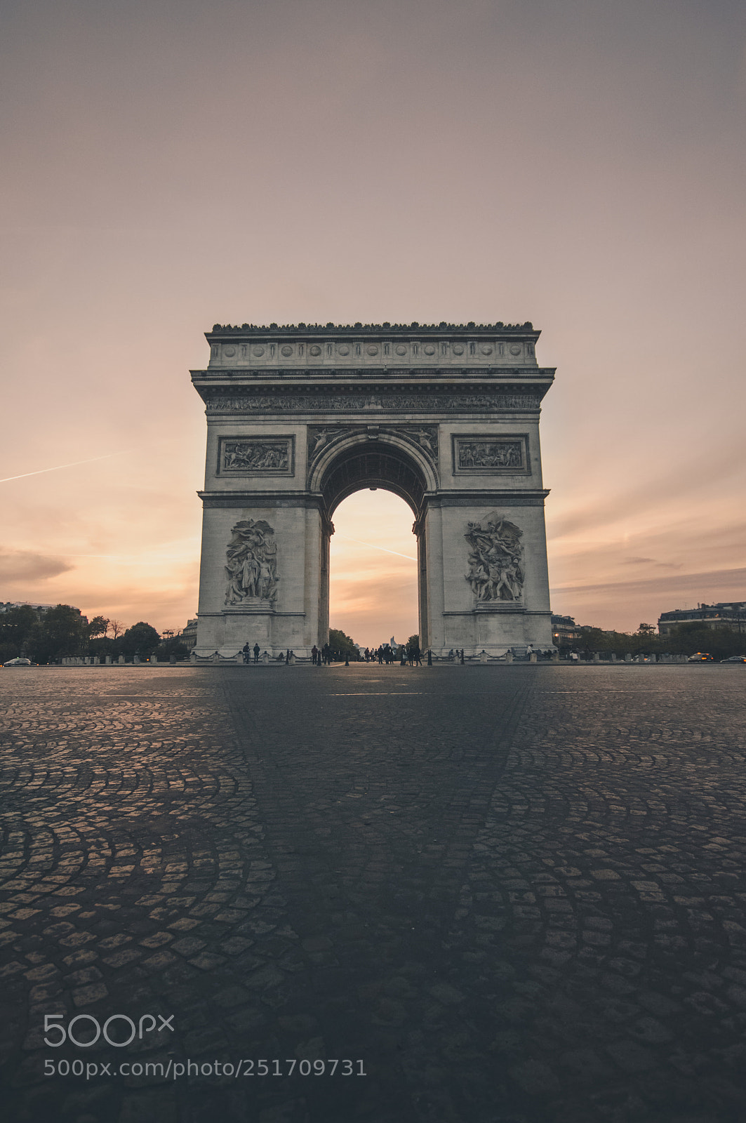 Nikon D3200 sample photo. Arc de triomphe photography