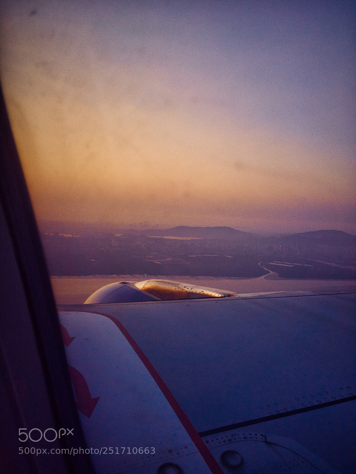 Apple iPhone SE sample photo. View from my plane photography