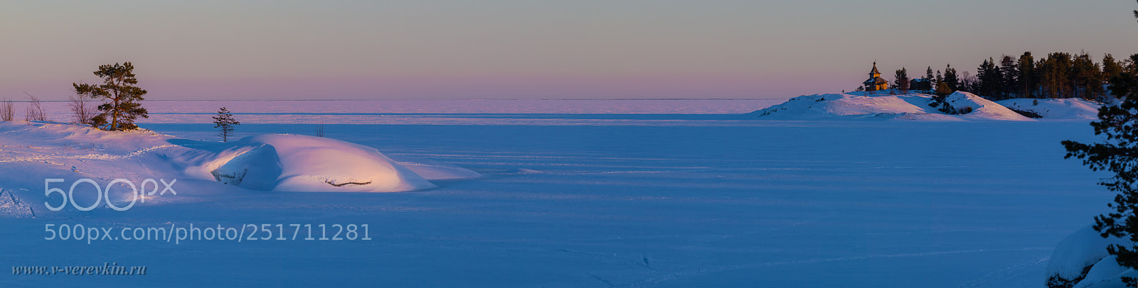 Canon EOS 5D Mark II sample photo. Islands of the frozen photography