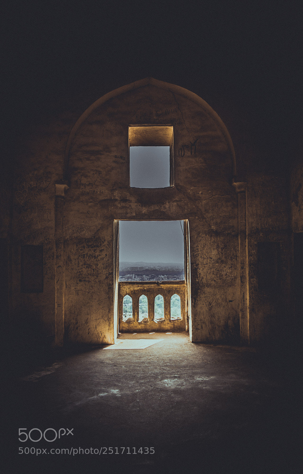 Nikon D5200 sample photo. Golconda fort photography