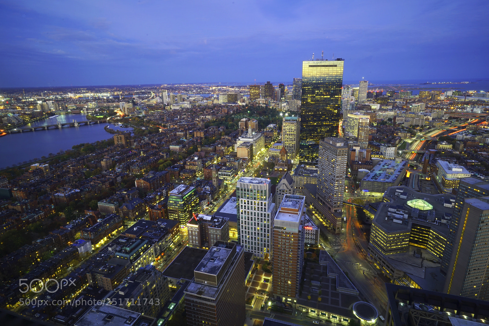 Sony a7R II sample photo. Boston prudentialtower photography