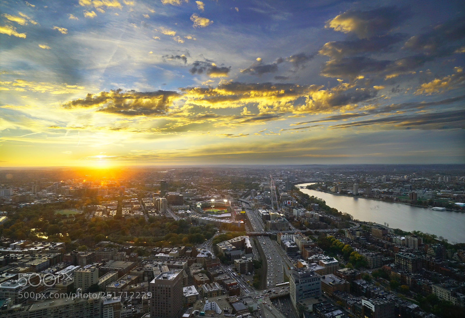 Sony a7R II sample photo. Sunset boston photography