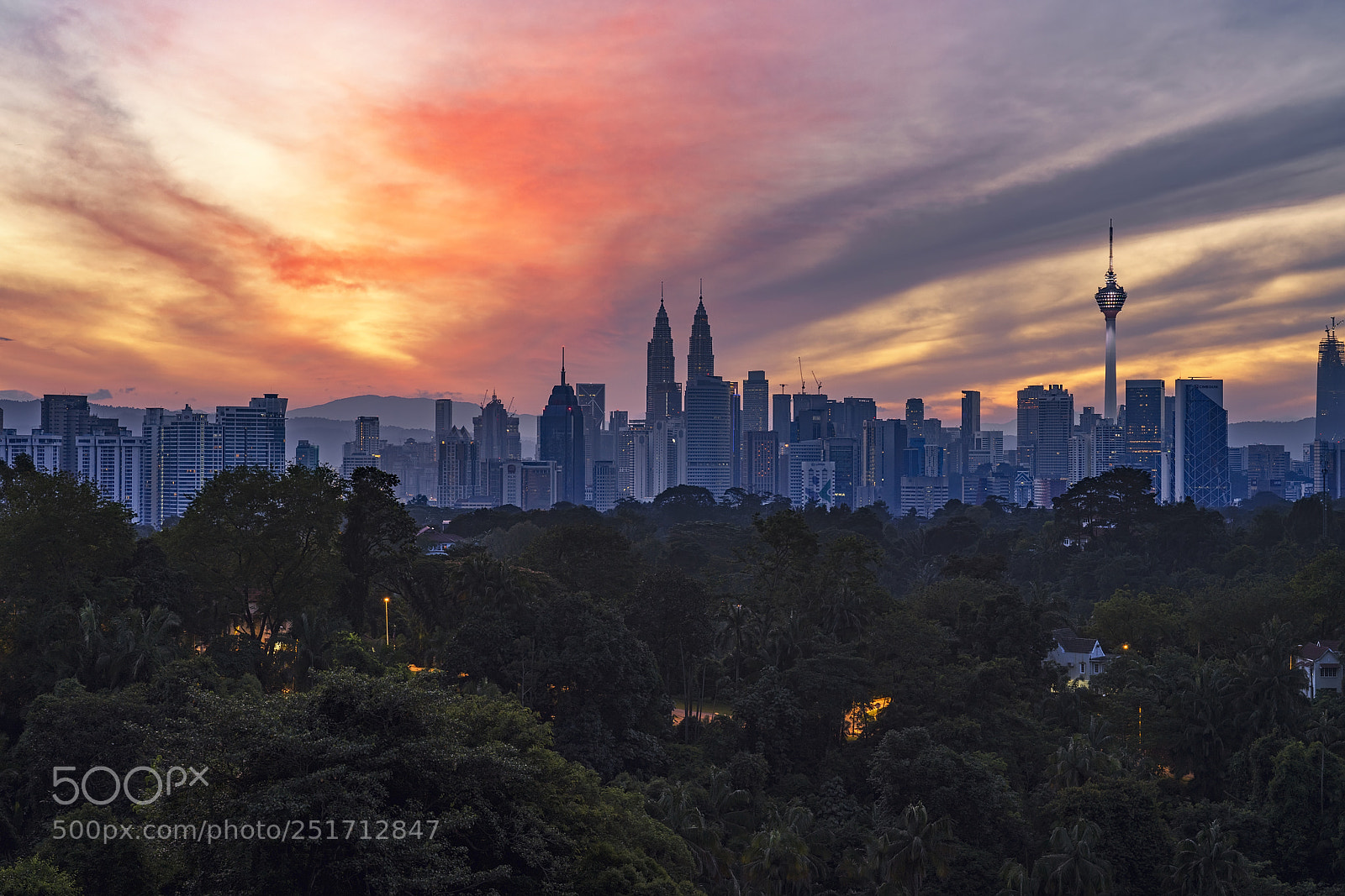 Sony a7R III sample photo. Kuala lumpur city skyline photography