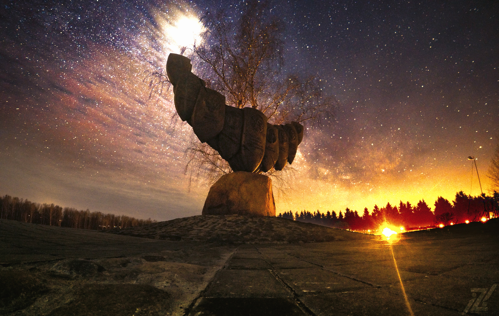 GoPro HERO4 Silver sample photo. Night polotsk photography