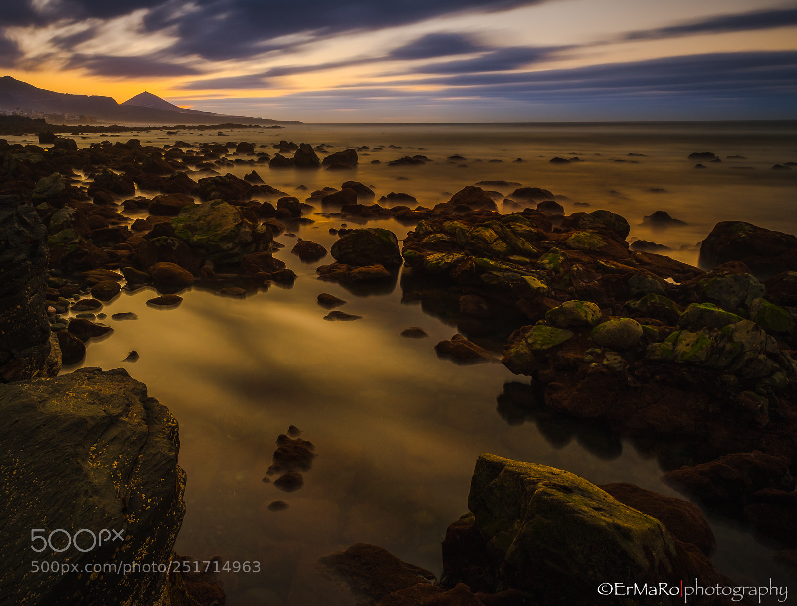 Fujifilm X-E2 sample photo. Sunset at low tide photography