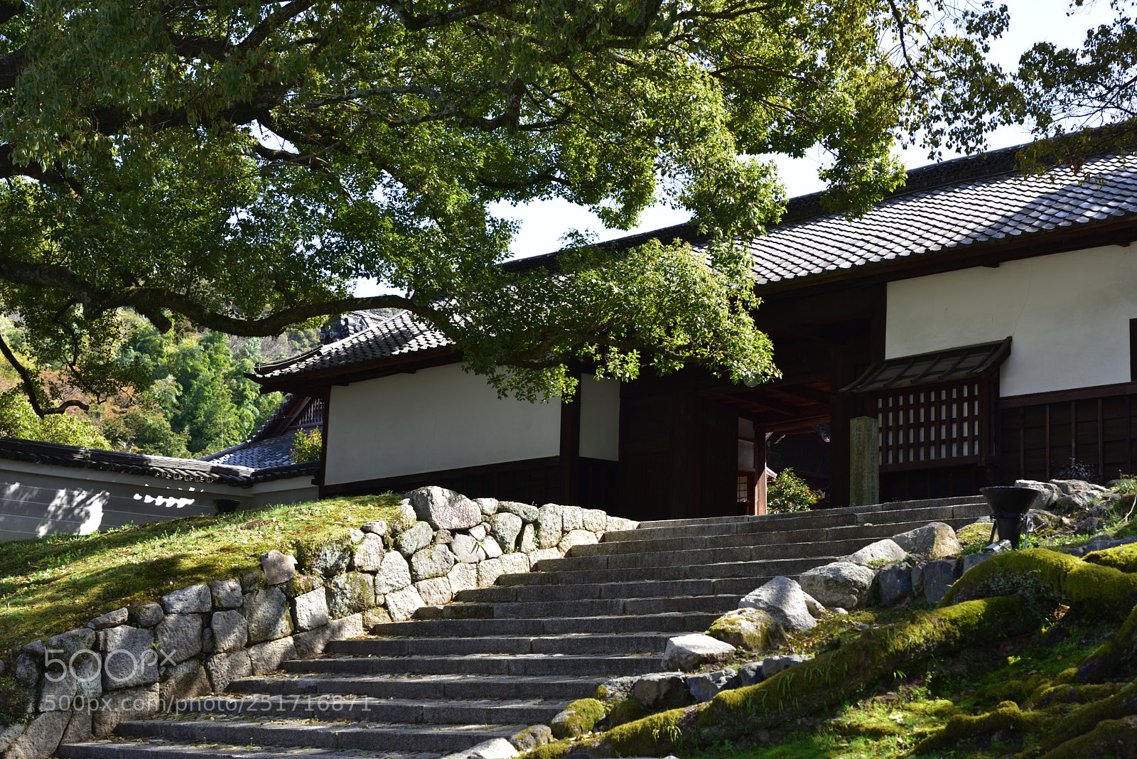 Nikon AF-S Micro-Nikkor 60mm F2.8G ED sample photo. 京都　青蓮院門跡・長屋門 photography