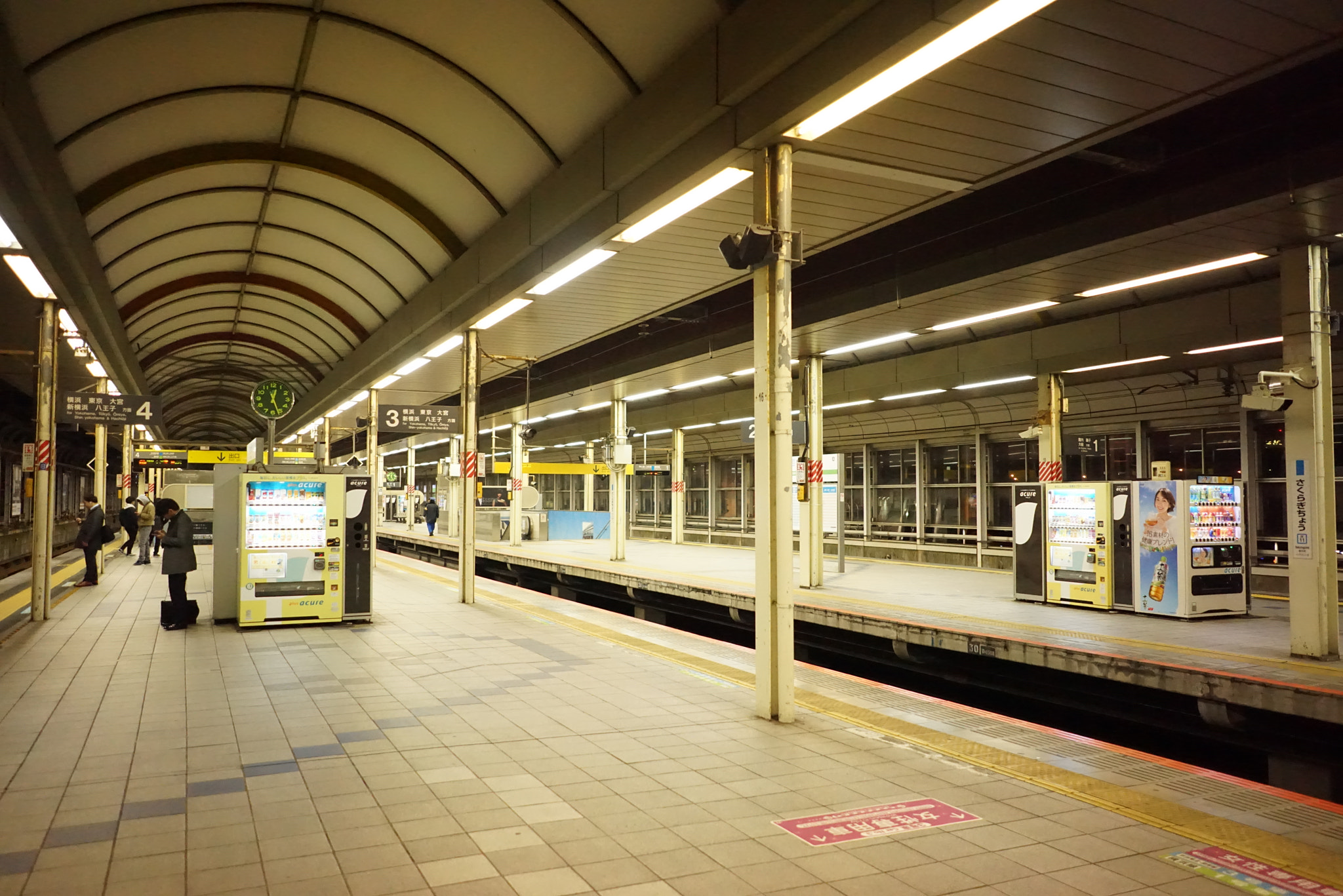 Sony a7R sample photo. Sakuragicho station photography