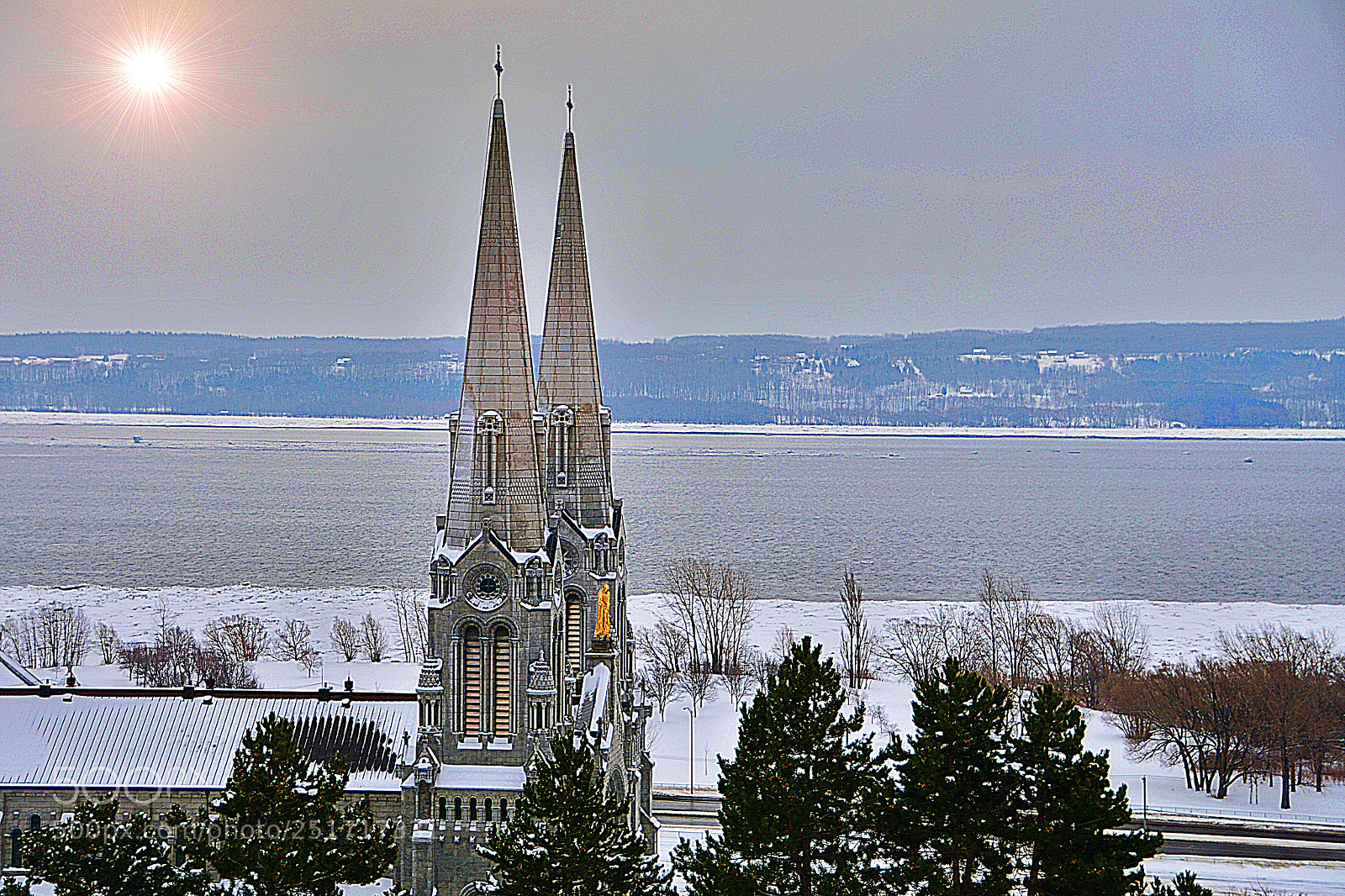 Nikon D7100 sample photo. Basilique ste-anne
 photography