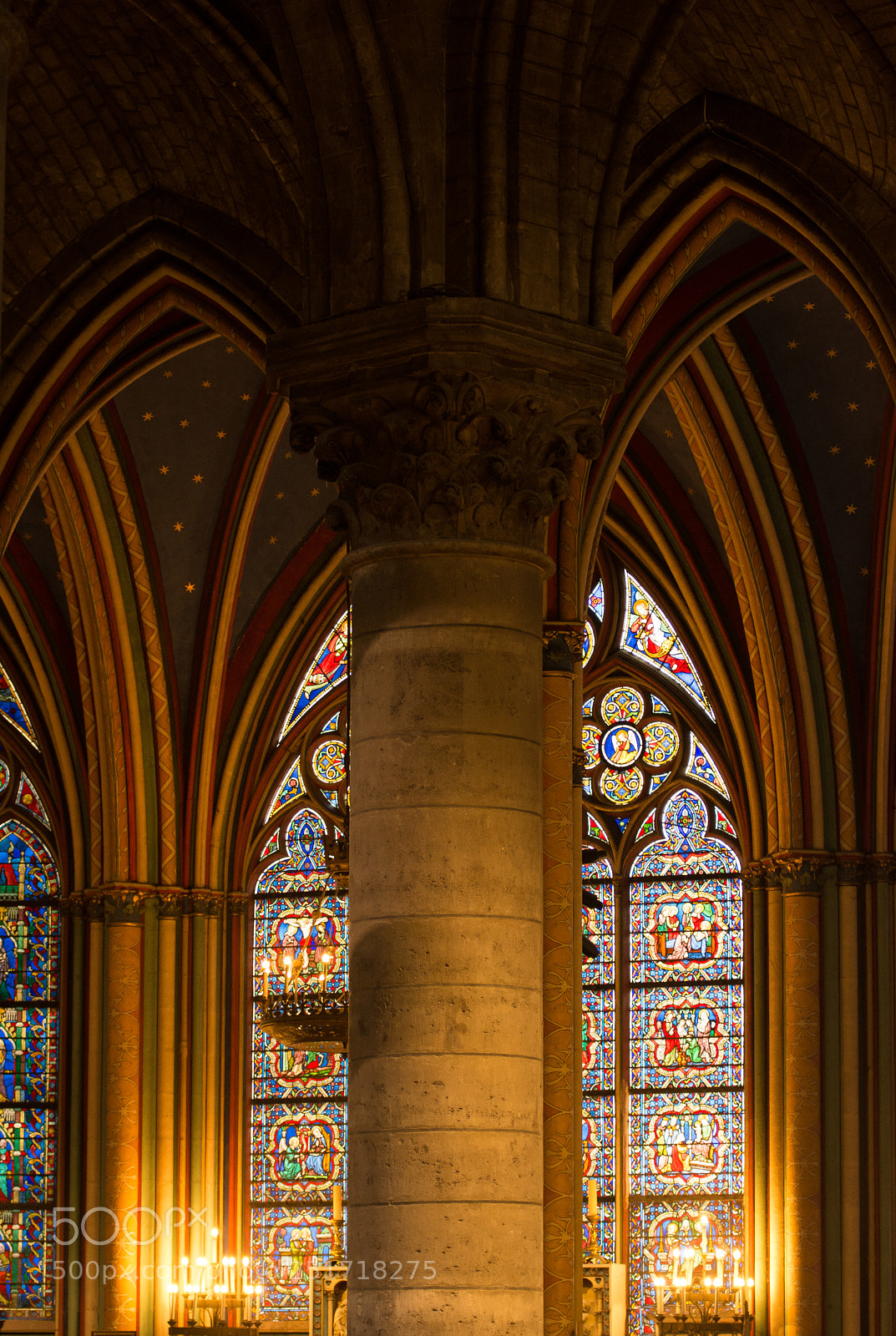 Nikon D7100 sample photo. Inside notre dame photography