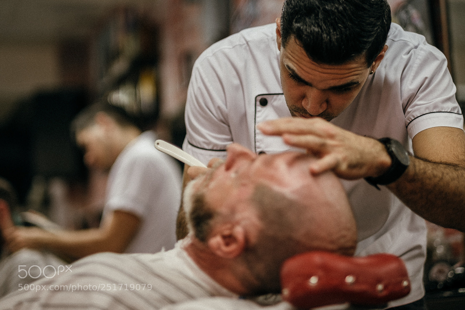 Fujifilm X-E2S sample photo. Barber shop photography