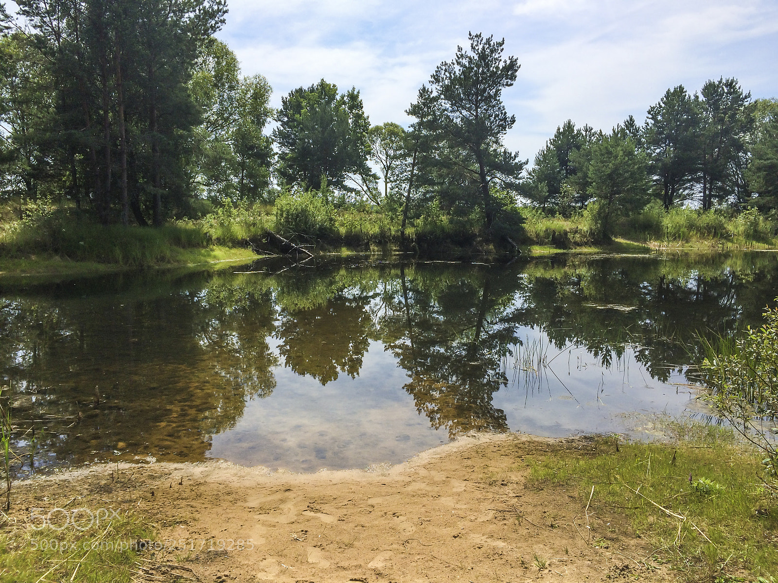 Apple iPhone 5s sample photo. Bank of the ponds photography