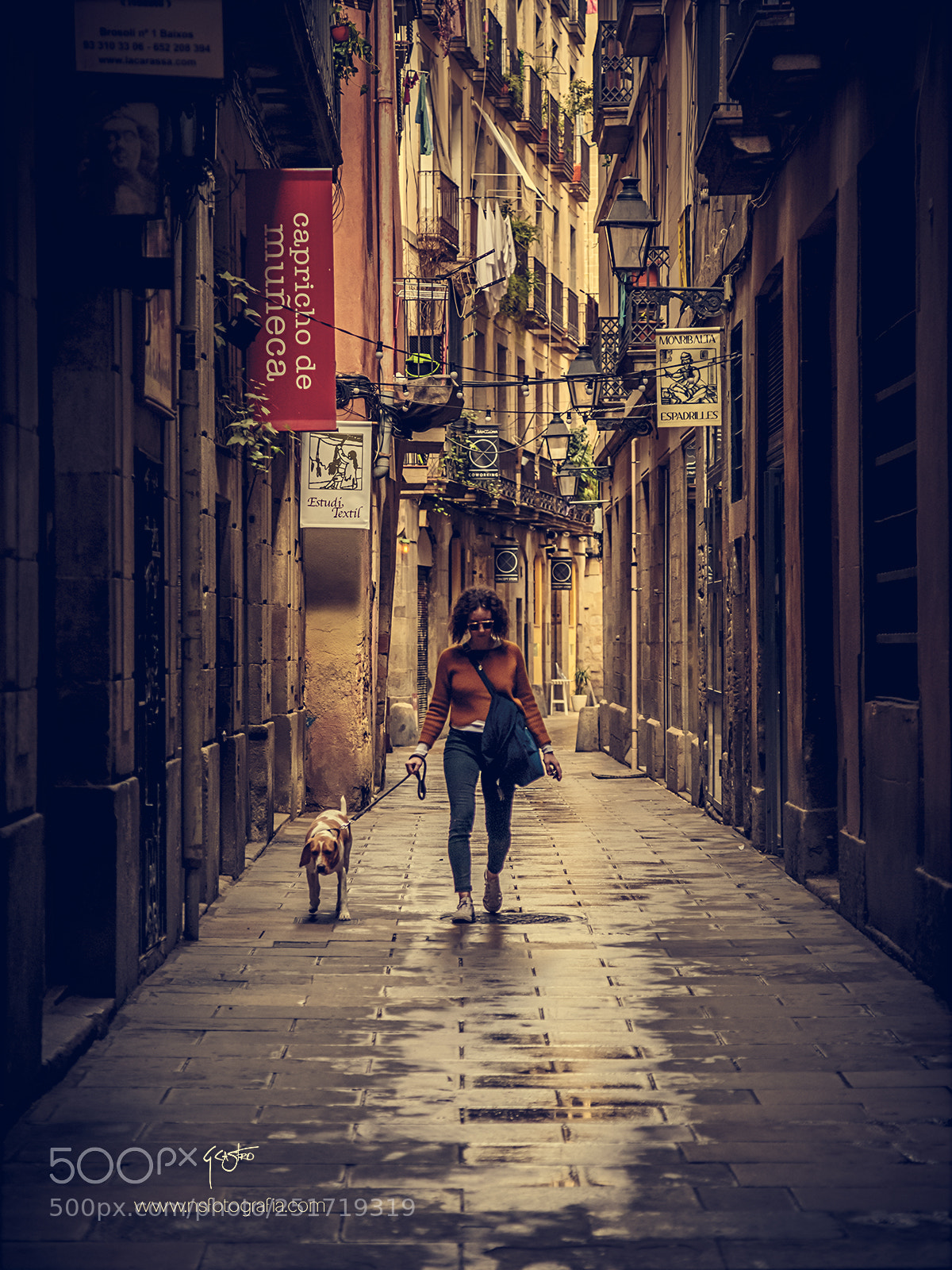 Canon EOS 5D Mark IV sample photo. Walking with dog photography