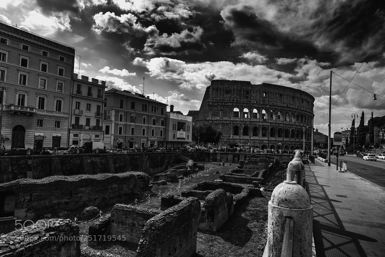 Nikon D5300 sample photo. Approaching the colosseum photography