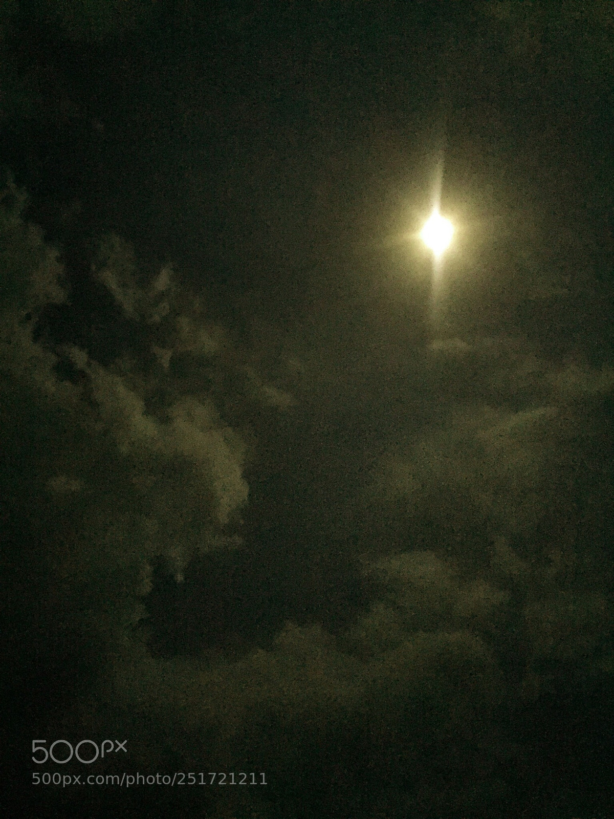Apple iPhone 6 sample photo. Moon photography