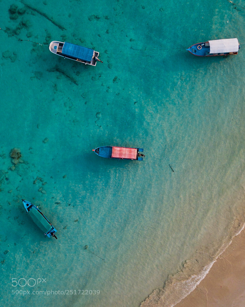 DJI FC220 sample photo. Boats. photography