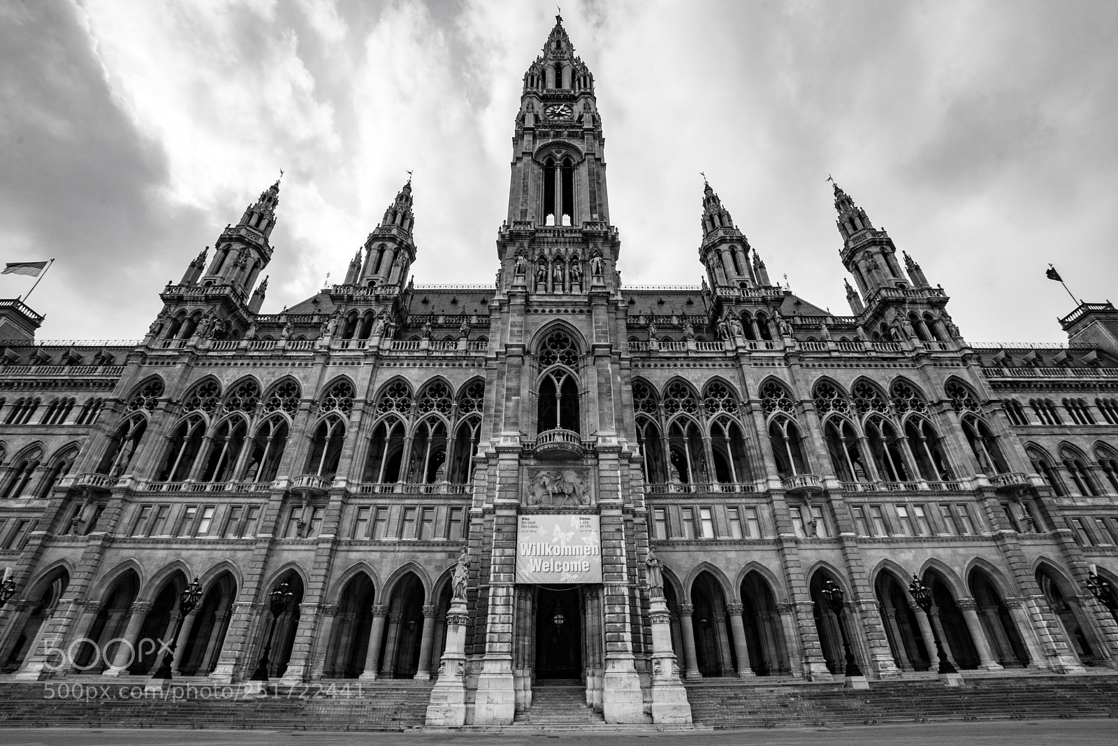 Nikon D5300 sample photo. Vienna town hall photography