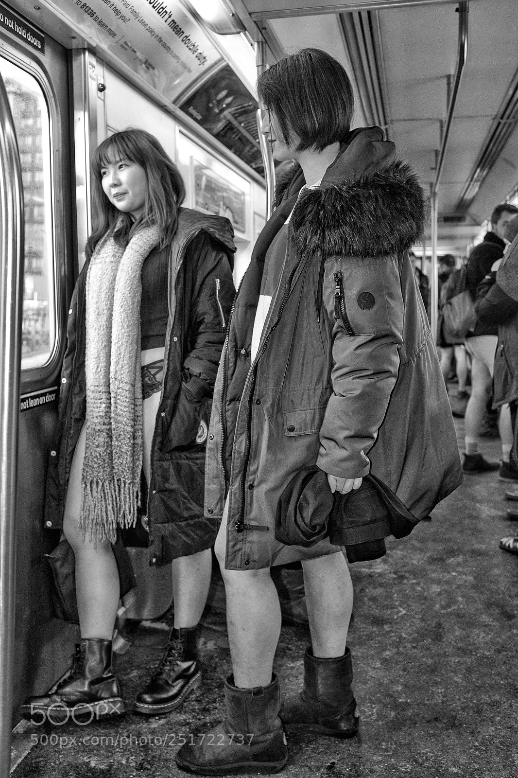 Fujifilm X100T sample photo. No pants subway ride 2018 photography