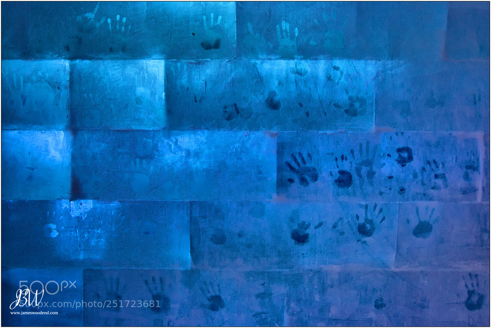 Canon EOS-1D Mark IV sample photo. Handprints on ice photography