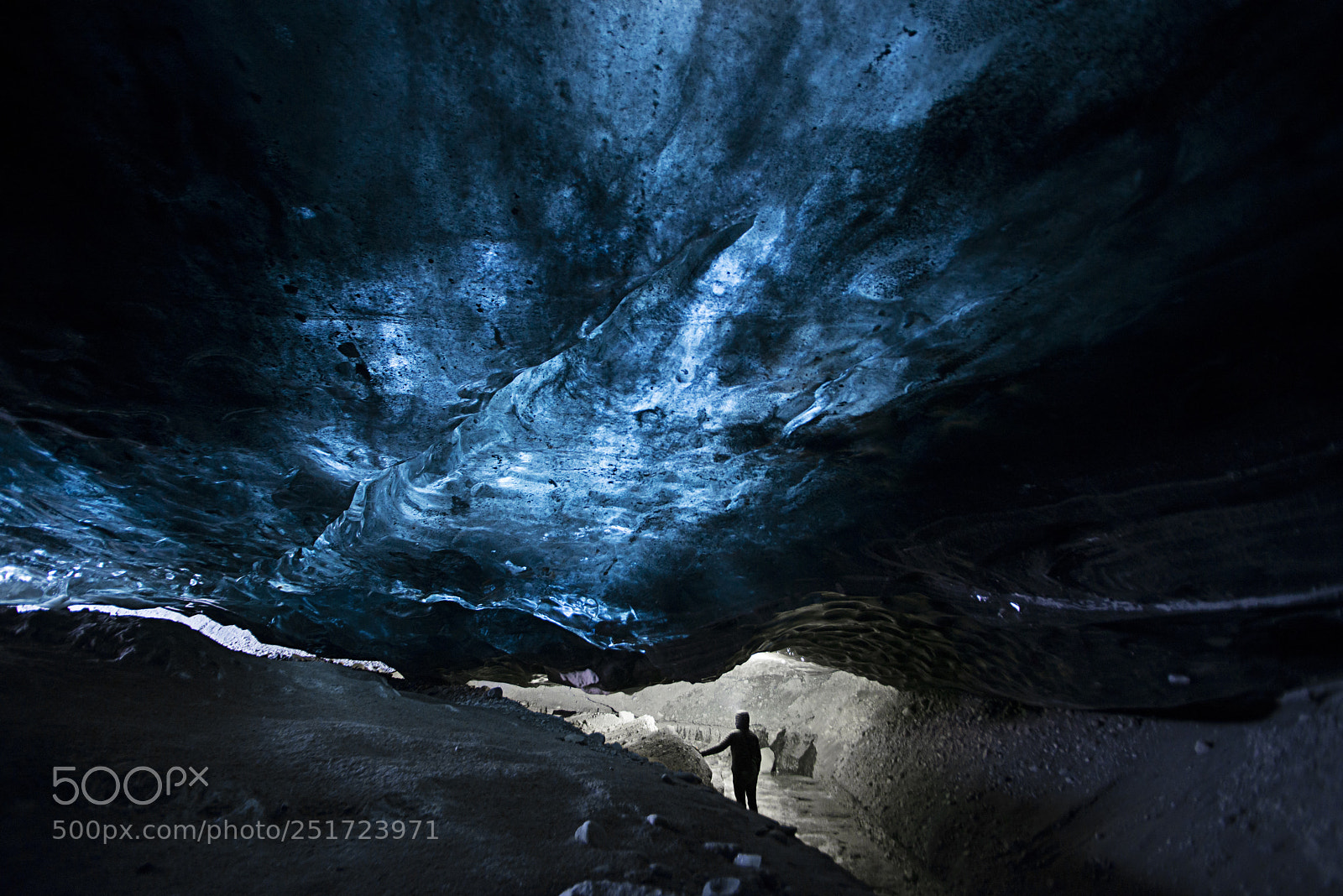 Nikon D800 sample photo. Ice cave photography