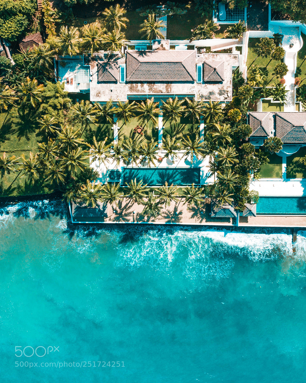 DJI FC220 sample photo. Bali villa photography