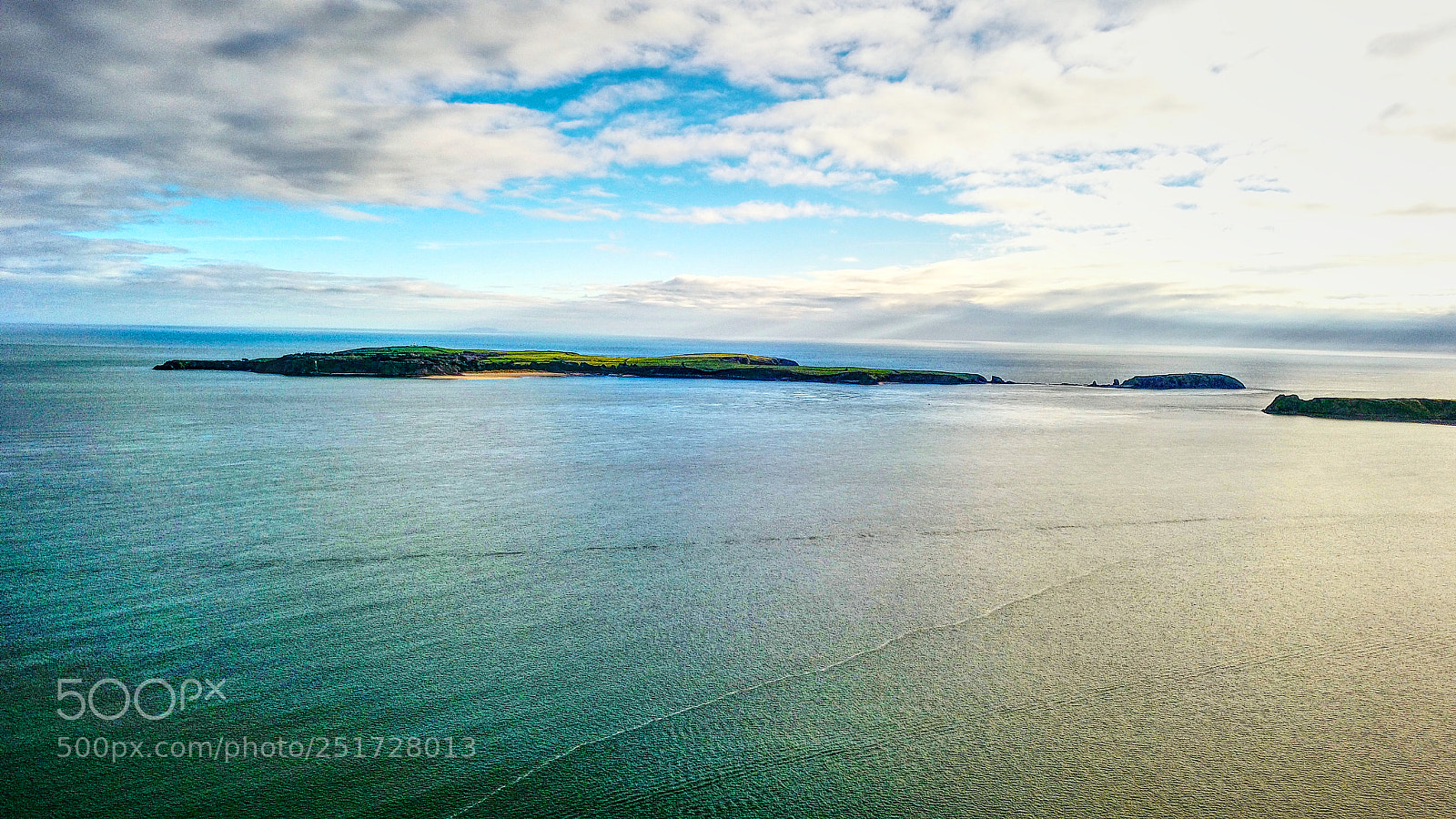 DJI FC220 sample photo. Caldey island photography