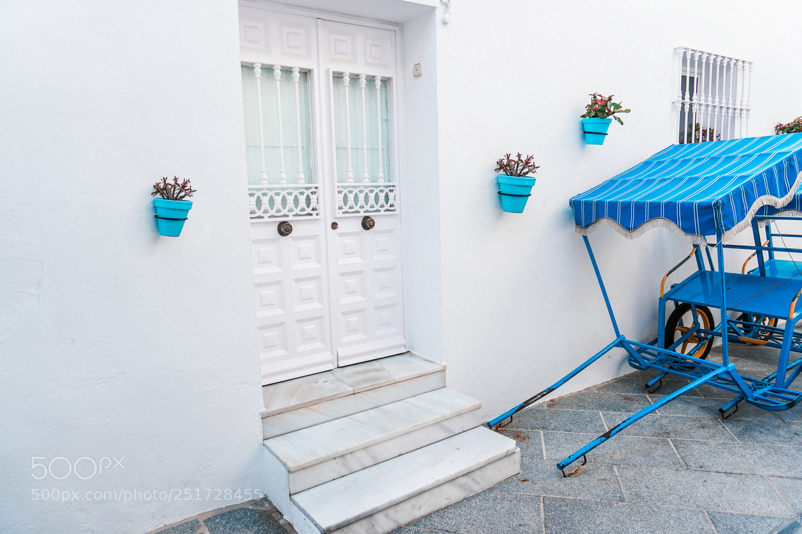 Sony a6300 sample photo. Blue village,mijas,spain photography