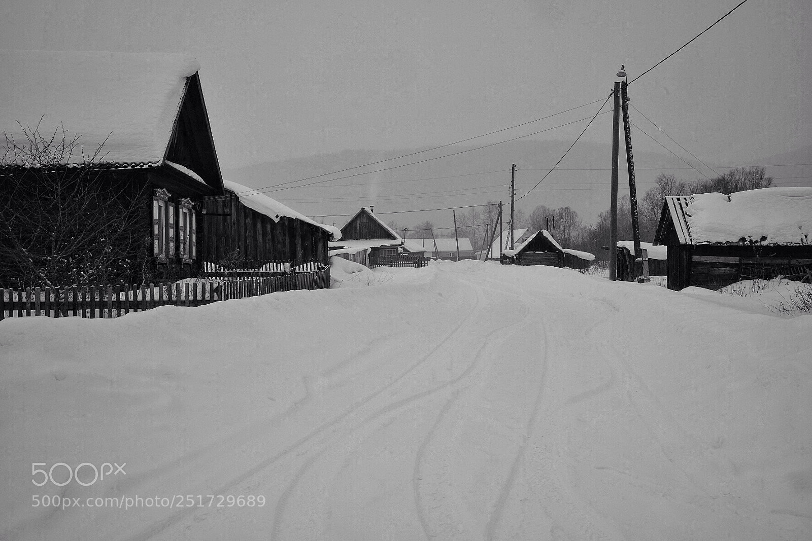 Fujifilm X-T2 sample photo. Siberian village  photography