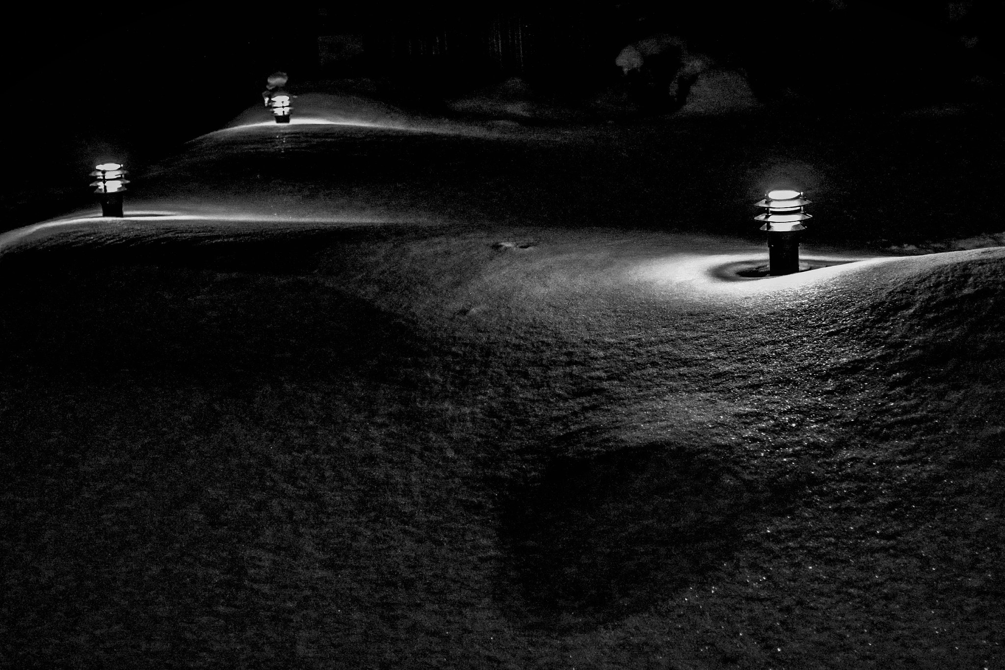 Canon EOS sample photo. Winter night photography