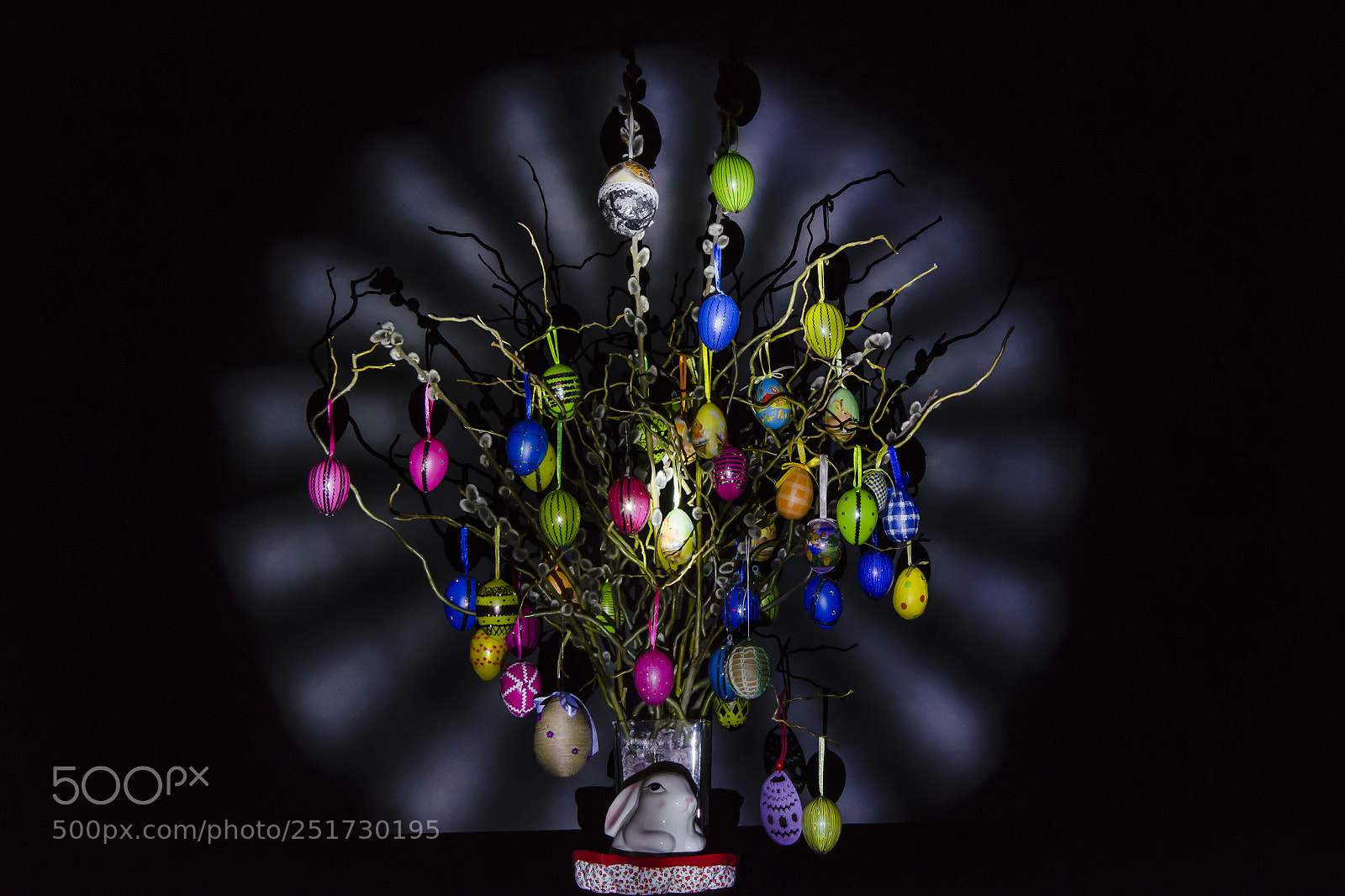 Nikon D7000 sample photo. Easter egg tree photography