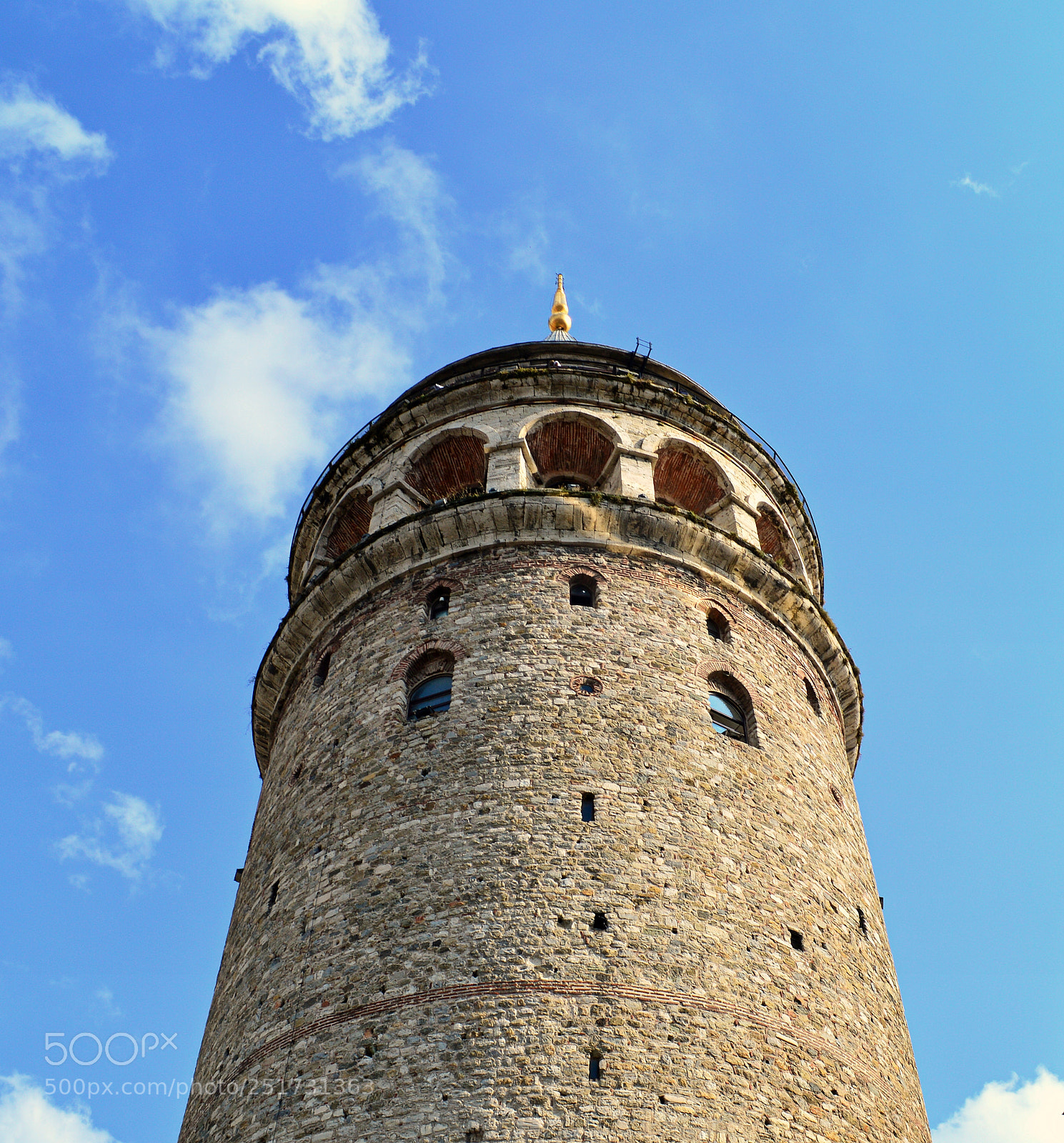 Nikon D3200 sample photo. Galata tower head photography
