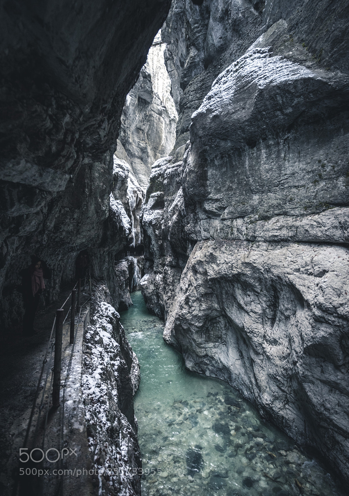 Sony a7R sample photo. Partnach-gorge photography