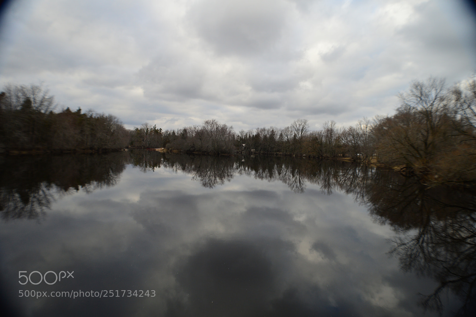 Nikon D3200 sample photo. Clouds in the water photography