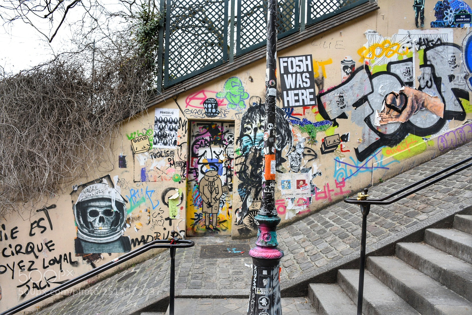 Nikon D7200 sample photo. Artecallejero streetart montmartre paris photography