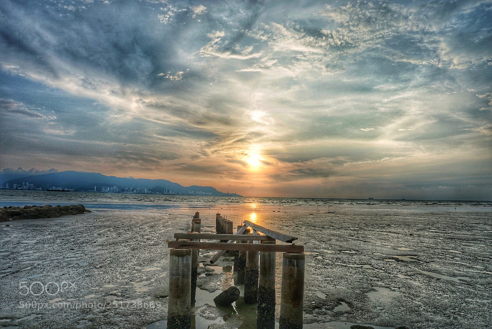 Sony a6000 sample photo. Sunset @ butterworth, penang photography