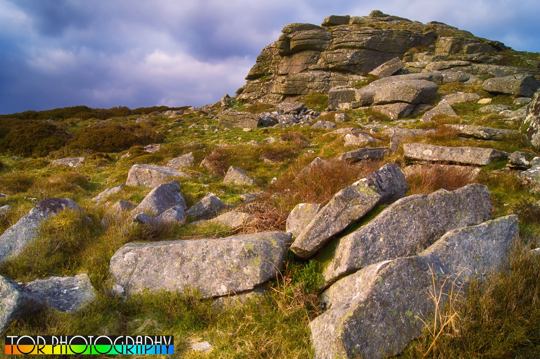 Sony SLT-A35 sample photo. Buckland beacon, dartmoor photography