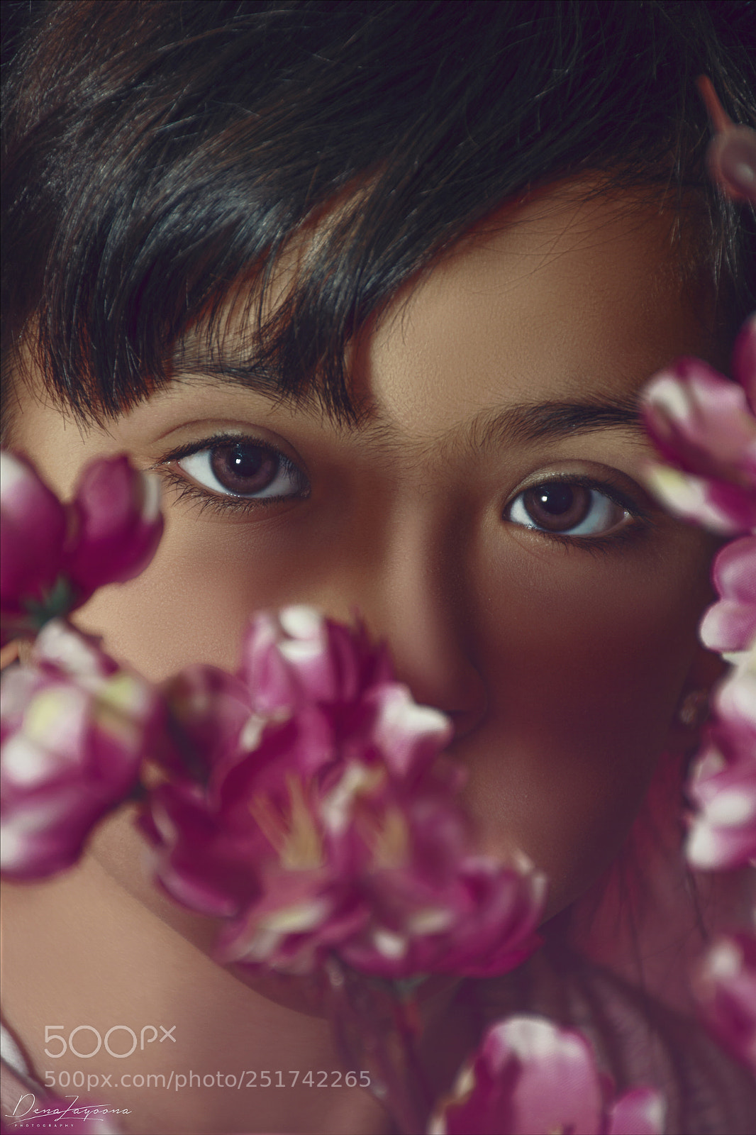 Nikon D7100 sample photo. Girl of roses photography