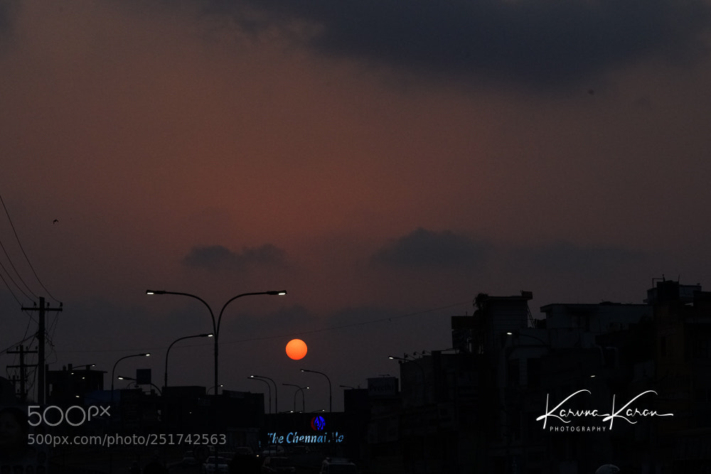 Sony a99 II sample photo. Sunset photography