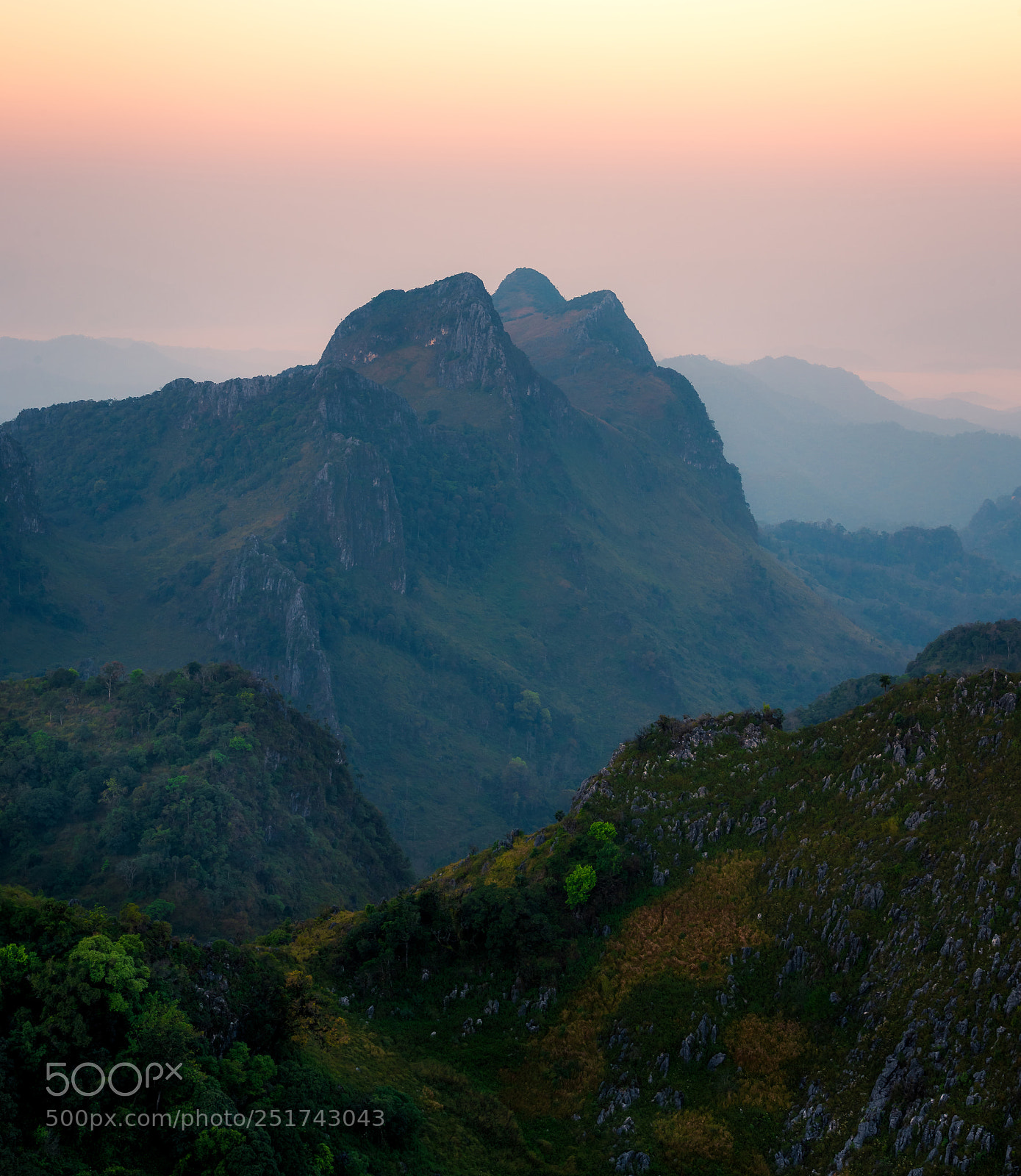 Nikon D600 sample photo. Sunrise at doi luang photography