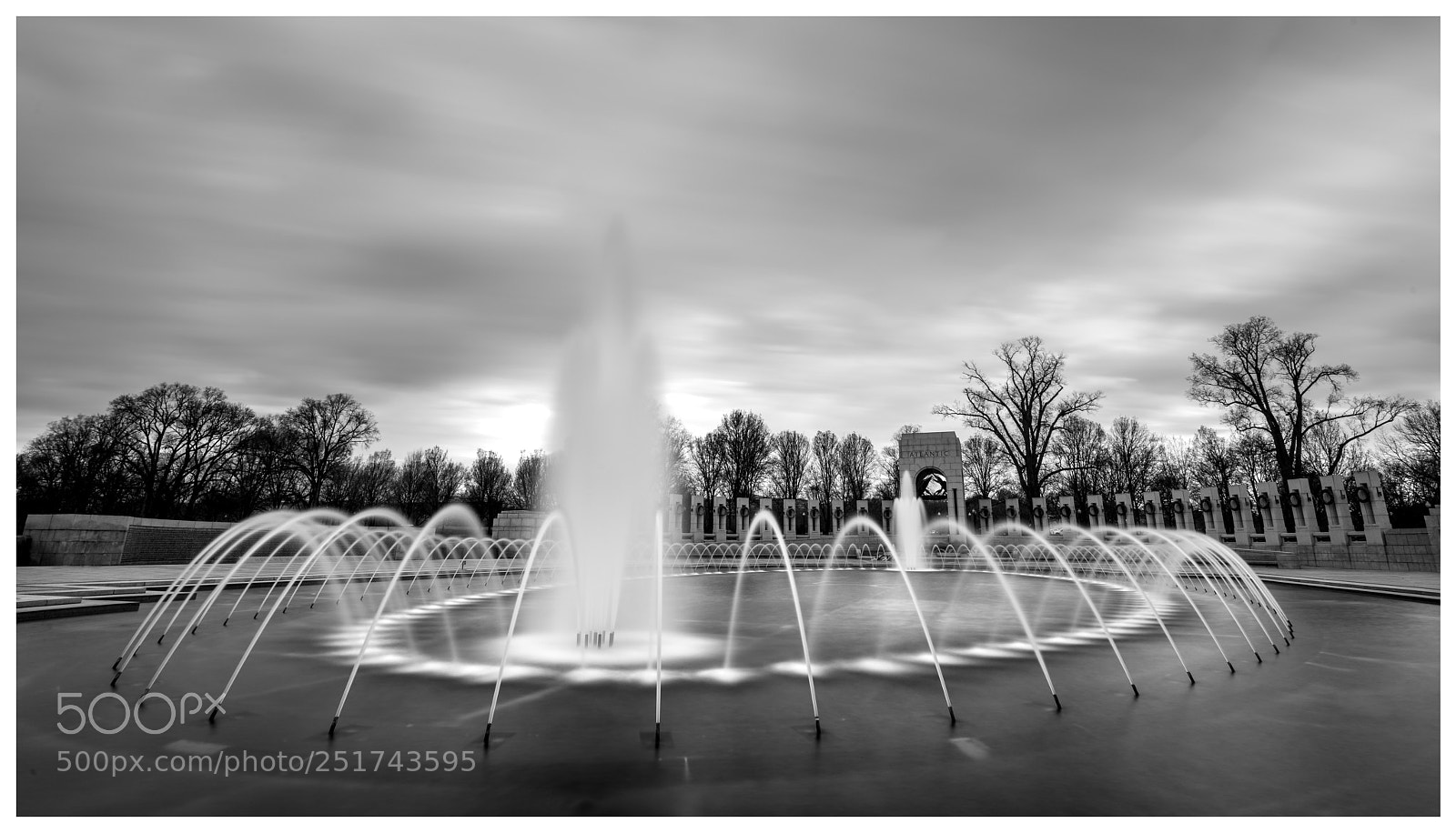 Sony a7R II sample photo. World war ii memorial photography