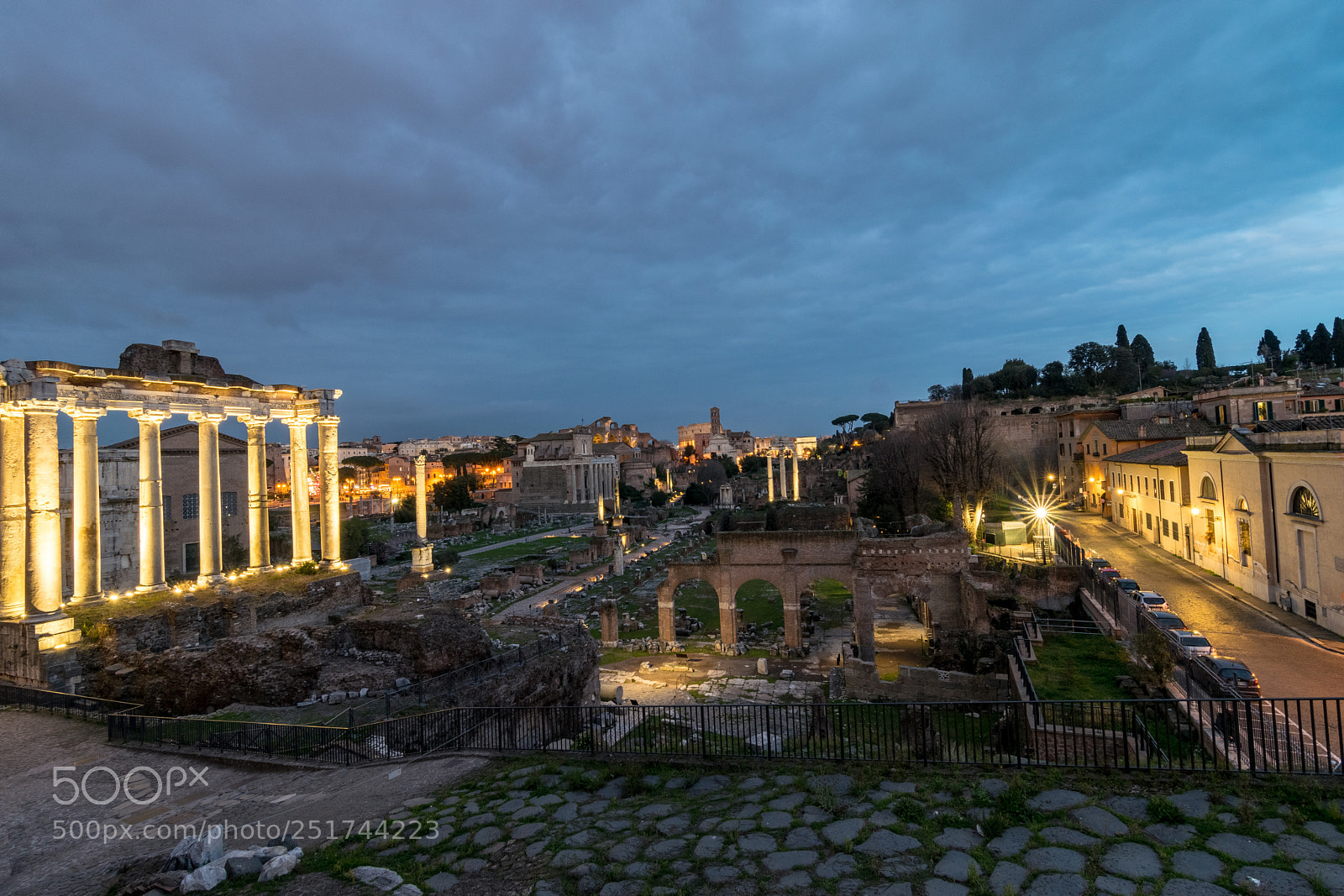 Nikon D5300 sample photo. Glowing ruins photography