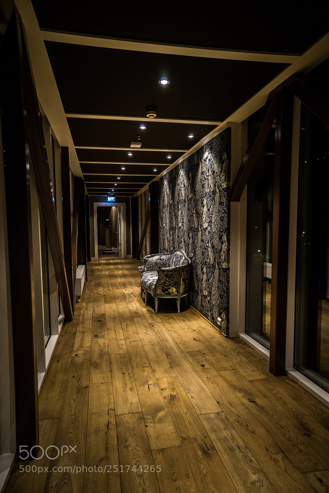 Sony a7 sample photo. Hallway photography