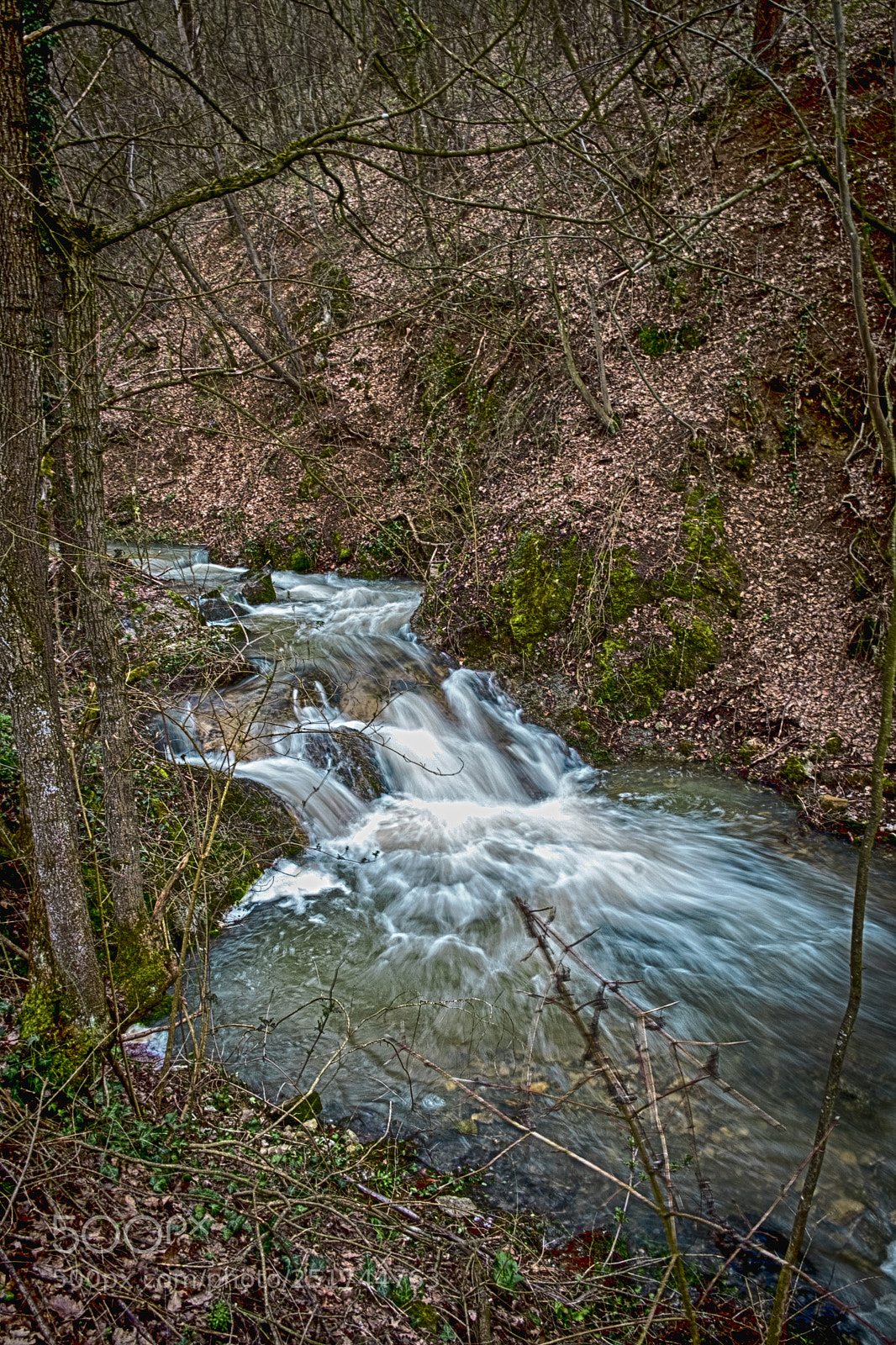 Fujifilm X-E2 sample photo. Hdr waterfall photography